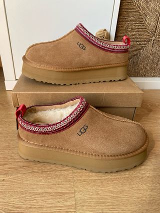 UGG Pantuflas Marrones Mujer Talla 38