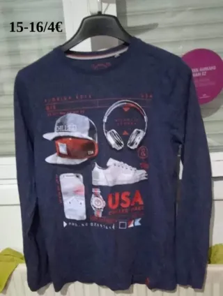 Camisetas hombre manga larga