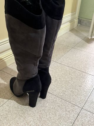 Stivali El Charro donna neri e grigi