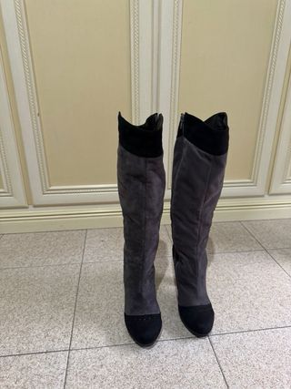 Stivali El Charro donna neri e grigi