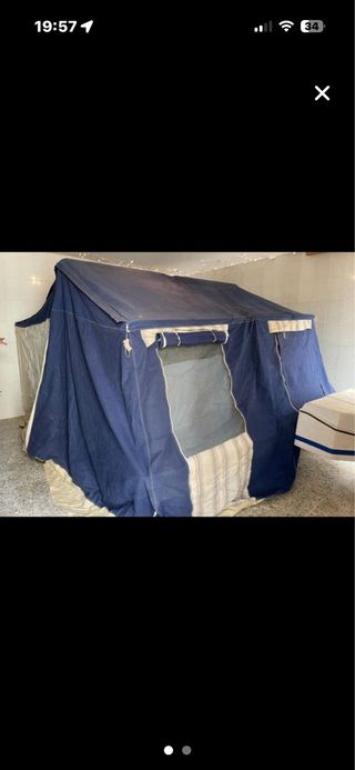 Remolque tienda de campaña