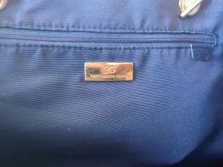 Bolso Purificación García Patchwork Azul