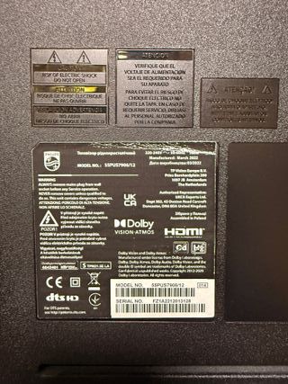 TV Philips 55” 4K UHD ¡Perfecta para cine en casa!