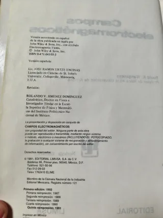 Campos Electromagneticos / Electromagnetic Fiel...