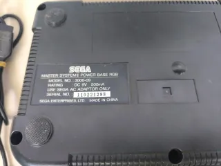 Sega Master System II Consola Negra
