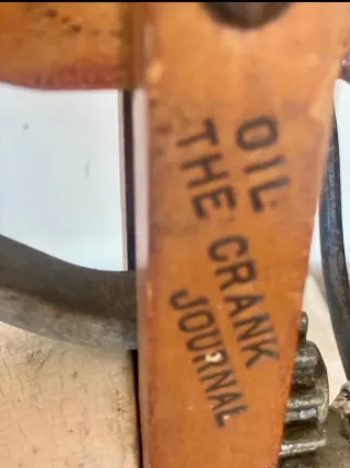 Antiguo escurridor de ropa American Wringer Co.