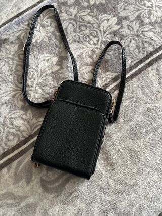 Bolso tipo monedero negro