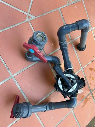 Válvula selectora 6 vías piscina