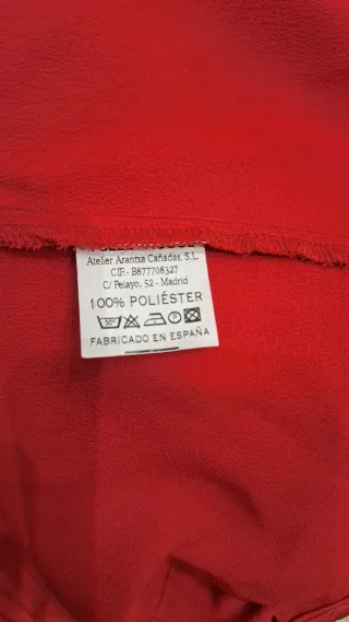 Camisa Tulle Rouge Roja Talla S