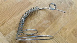 Portabottiglie retrò cromato da tavolo