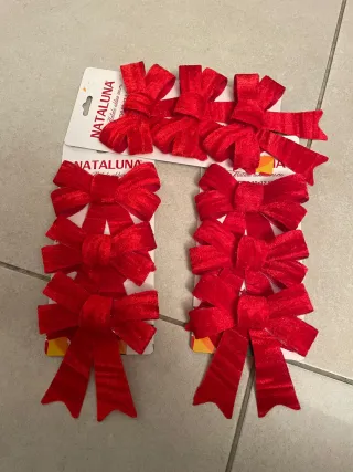 Fiocchi Rossi Nataluna Velluto