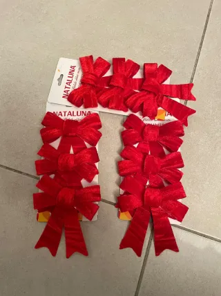 Fiocchi Rossi Nataluna Velluto
