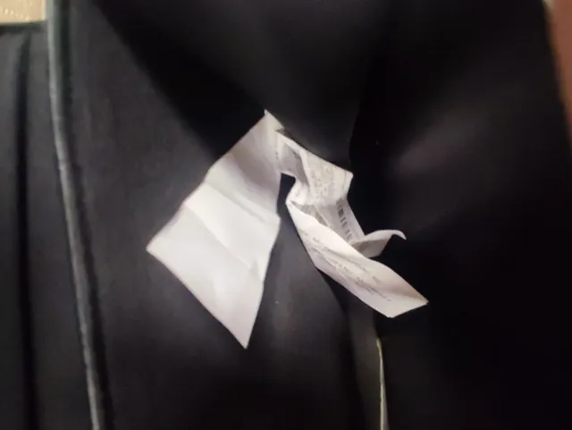 Borsetta donna nera con patch