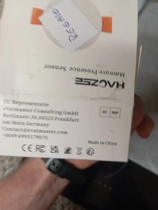 Sensor de presencia milimétrica