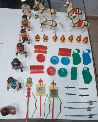 Lote Airgamboys Romanos Cuadriga Años 80