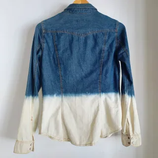 Camisa Vaquera H&M Degradada