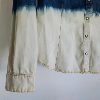 Camisa Vaquera H&M Degradada