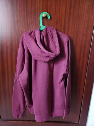 Sudadera Alvaro Moreno Morada con Letra A