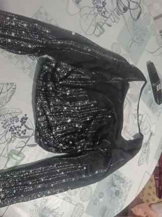 Camiseta Shein Estrellas Manga Larga