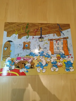 Puzzle Los Pitufos 48 piezas