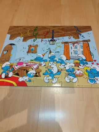 Puzzle Los Pitufos 48 piezas