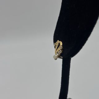 Pendientes Oro 18kt con Perlas y Circonitas