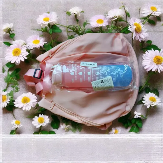 Set Mochila y Botella Rosa