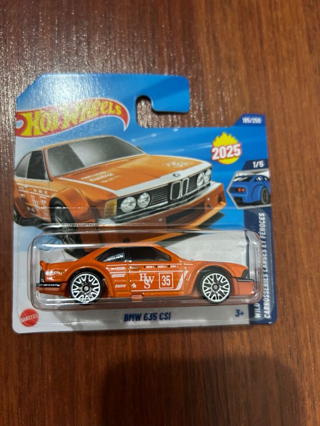 Hot Wheels BMW 635 CSi Naranja 2025 1/5