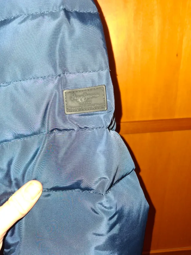 Parka Pepe Jeans Azul Mujer