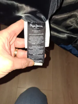 Parka Pepe Jeans Azul Mujer