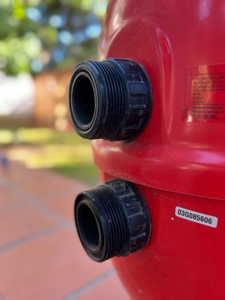 Filtro Piscina Star Plus Rojo