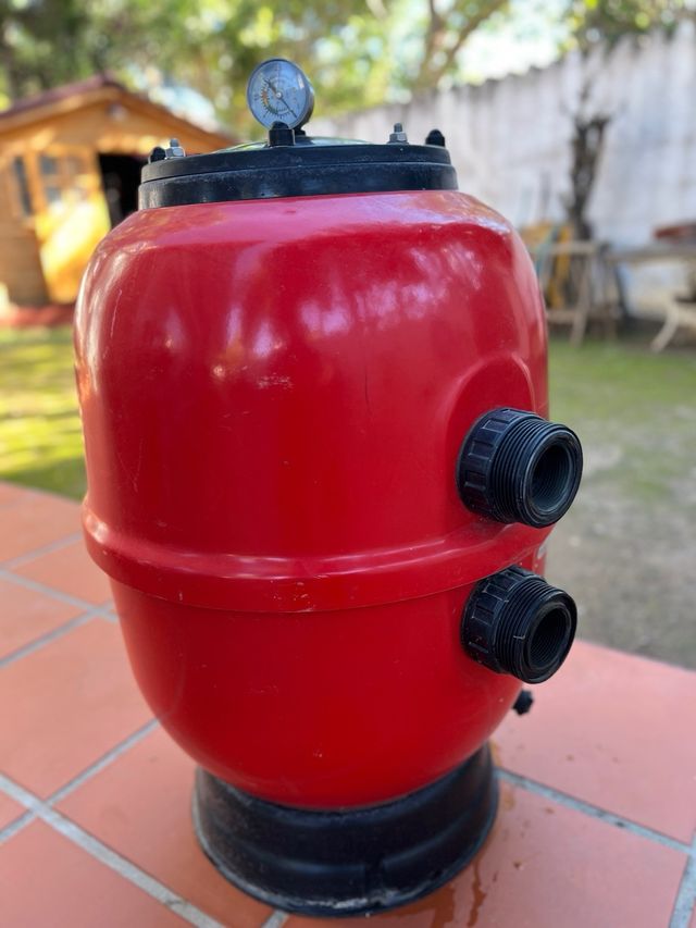 Filtro Piscina Star Plus Rojo