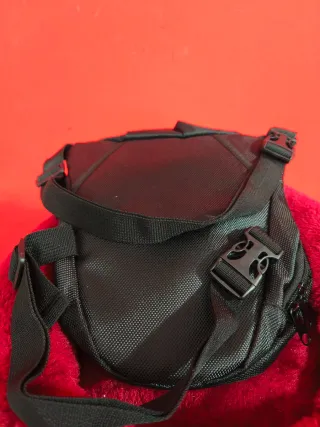 Bolsa Cintura Moto Rosa Negra