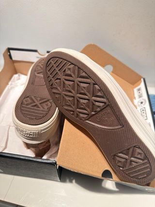 Converse plataforma borreguito talla 38