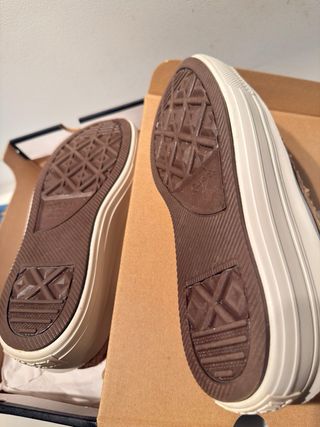 Converse plataforma borreguito talla 38