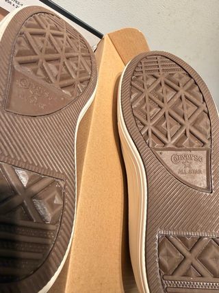 Converse plataforma borreguito talla 38