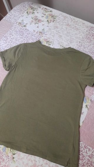 Camiseta Ramones Verde Militar
