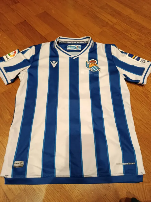 Camiseta Real Sociedad niño T. 10