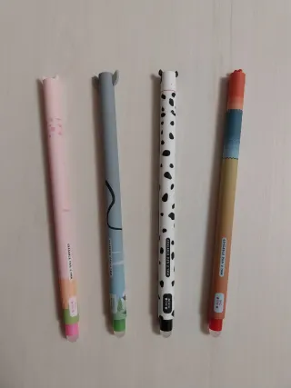 Set 4 penne cancellabili fattoria NUOVE