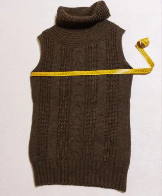 Jersey sin mangas Kocca cuello alto (Talla M)