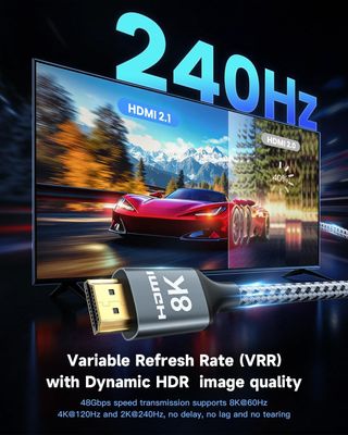 Cable HDMI 2.1 8K 4M Ultra Velocidad