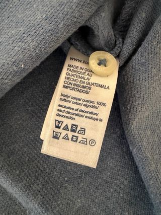 Polo Tommy Hilfiger Azul Gris Talla L