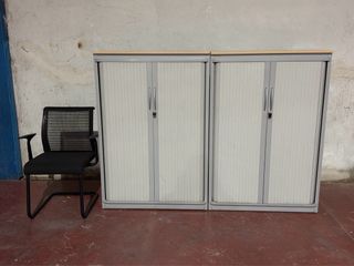 ARMARIOS METAL Y PVC DE 130x90. TRASTEROS GARAJES
