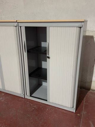 ARMARIOS METAL Y PVC DE 130x90. TRASTEROS GARAJES