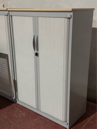 ARMARIOS METAL Y PVC DE 130x90. TRASTEROS GARAJES