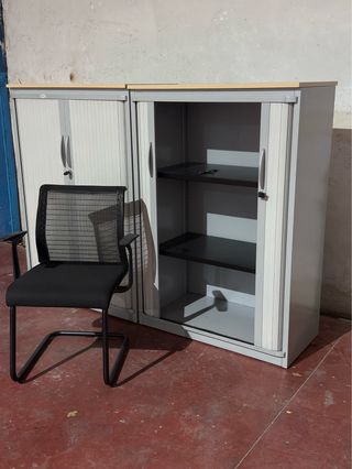 ARMARIOS METAL Y PVC DE 130x90. TRASTEROS GARAJES