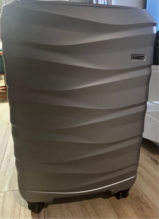 Maleta grande gris nueva