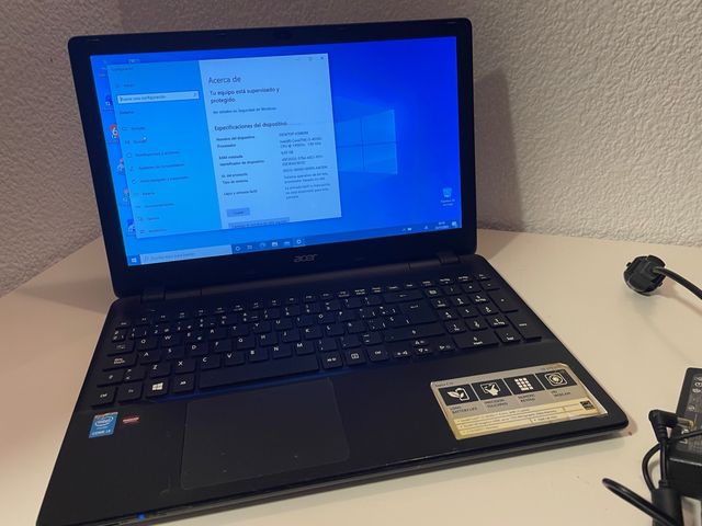 Portátil Acer Aspire E512 Nero