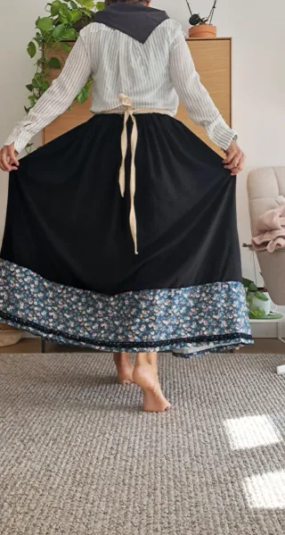 Traje completo 95cm, regional,casera,aldeana,neska