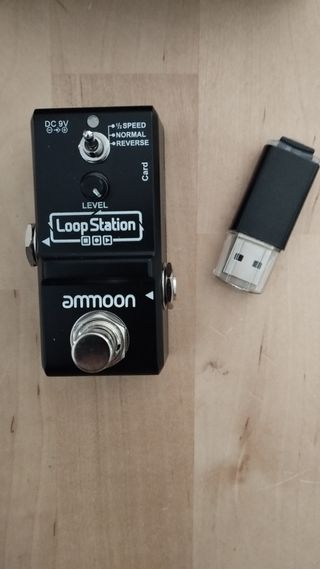 Pedal Ammoon Loop Station Guitarra